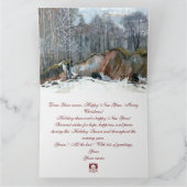 Waterverf voor het schilderen van sneeuwvlokken op kaart (Binnen)