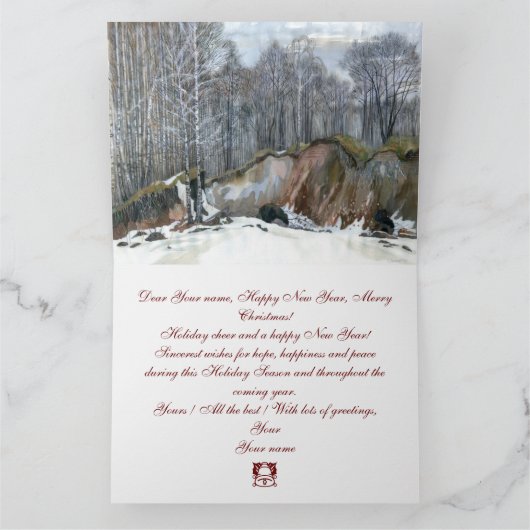 Waterverf voor het schilderen van sneeuwvlokken op kaart (Binnen)