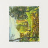 Waterverf voor het schilderen van zonne-herfsten o wandkleed (Voorkant)