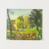 Waterverf voor het schilderen van zonne-herfsten o wandkleed (Voorkant (horizontaal))