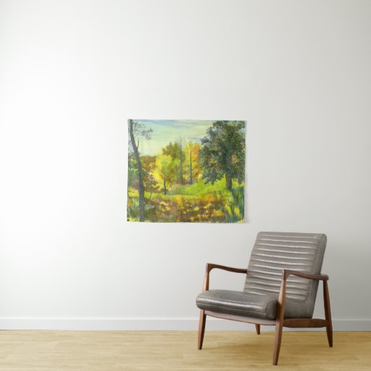 Waterverf voor het schilderen van zonne-herfsten o wandkleed (In Situ (horizontaal))