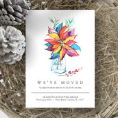 Waterverf voor het verplaatsen van adressen