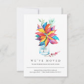 Waterverf voor het verplaatsen van adressen (Voorkant)