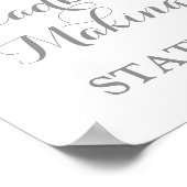 Waterverf voor hoofdbankroetfunctie poster (Hoek)