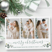 Waterverf voor kalligrafie Eucalyptus Green Kerstm Feestdagenkaart