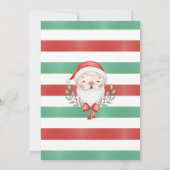 Waterverf voor kerstfeestdagen kaart (Achterkant)