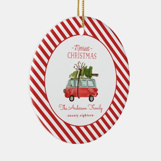 waterverf voor kerstmis keramisch ornament (Rechts)