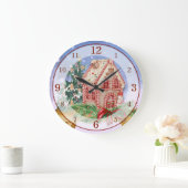 Waterverf voor kerstontbijtkoek Acryl Grote Klok (Huis)