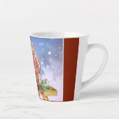 Waterverf voor kerstontbijtontbijt latte mok (Rechts)