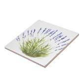 Waterverf voor keuken- en keukengebruik met lavend tegeltje (Zijkant)