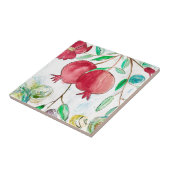 Waterverf voor keuken op basis van gedroogde vruch tegeltje (Zijkant)