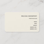 Waterverf voor kleurrijke Macarons en bloemen Visitekaartje (Achterkant)