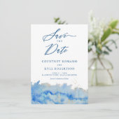 Waterverf voor kustbewaking met de Kaart Datum ops (Staand voorkant)