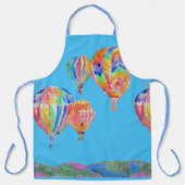 Waterverf voor luchtballon Dads Kitchen Apron Schort (Voorkant)