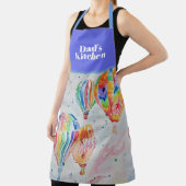 Waterverf voor luchtballon Dads Kitchen Apron Schort (Insitu)