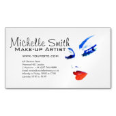 Waterverf voor make-up tekenmerken magnetisch visitekaartje (Voorkant)