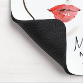 Waterverf voor make-up tekenmerken muismat (Hoek)