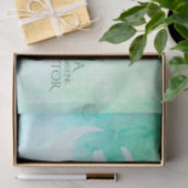 Waterverf voor Meditatie-instructies Yoga Pose Om  Tissuepapier (Geschenk)