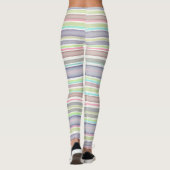 Waterverf voor multicore strepen leggings (Achterkant)