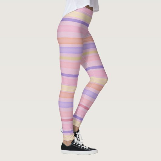 Waterverf voor multicore strepen leggings (Rechts)