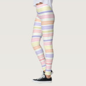 Waterverf voor multicore strepen leggings (Links)