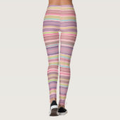 Waterverf voor multicore strepen leggings (Achterkant)