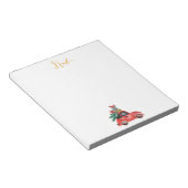 Waterverf voor noel-kalligrafie - kerstlaptop voor notitieblok (Schuin)