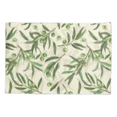 Waterverf voor olijfbijkantoren kussensloop (Achterkant)