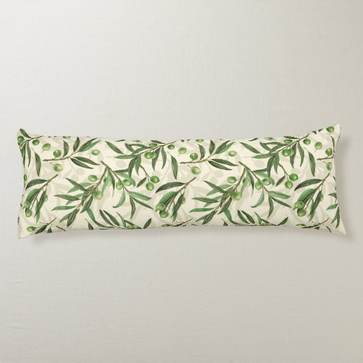 Waterverf voor olijfbijkantoren lichaamskussen (Achterkant)