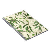 Waterverf voor olijfbijkantoren notitieboek (Rechterzijde)