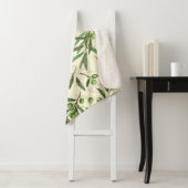 Waterverf voor olijfbijkantoren sherpa deken (In situ)