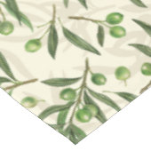 Waterverf voor olijfbijkantoren tafelkleed (Gekanteld)