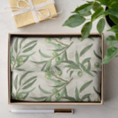 Waterverf voor olijfbijkantoren tissuepapier (Geschenk)