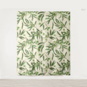 Waterverf voor olijfbijkantoren wandkleed (Voorkant)