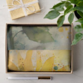 Waterverf voor ontbinding van zonnebloemen tissuepapier (Geschenk)