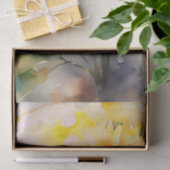 Waterverf voor ontbinding van zonnebloemen tissuepapier (Geschenk)