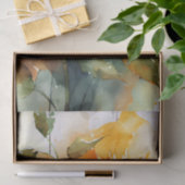Waterverf voor ontbinding van zonnebloemen tissuepapier (Geschenk)