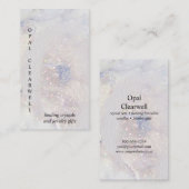 Waterverf voor optische zeeglazen Verticaal Visitekaartje (Voorkant / Achterkant)