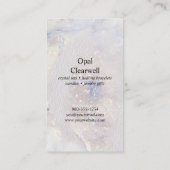 Waterverf voor optische zeeglazen Verticaal Visitekaartje (Achterkant)