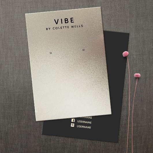 Waterverf voor paardendroger met kool-verzadiging visitekaartje