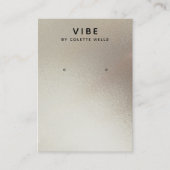 Waterverf voor paardendroger met kool-verzadiging visitekaartje (Voorkant)