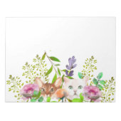 Waterverf voor pekelkatten notitieblok (Voorkant)