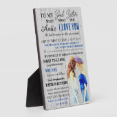 Waterverf voor persoonlijke definitie van Soul Sis Fotoplaat (Zijkant)