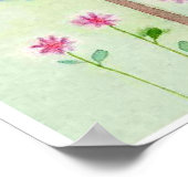 waterverf voor roofvogels poster (Hoek)