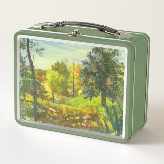 Waterverf voor schilderen van zonne-herfst (Voorkant)