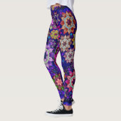 Waterverf voor trillingsexplosie Mandalas Leggings (Links)