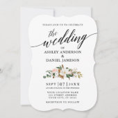 Waterverf voor weddenschap Magnolias Rozen Kaart (Voorkant)