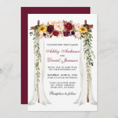 Waterverf voor weddenschap met kanopiezie Gemengd Kaart (Voorkant / Achterkant)