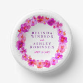 Waterverf voor weddenschap roze papieren kommen (Voorkant)