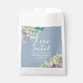 Waterverf voor weddenschap voor handtas Succulente Bedankzakje (Voorkant)